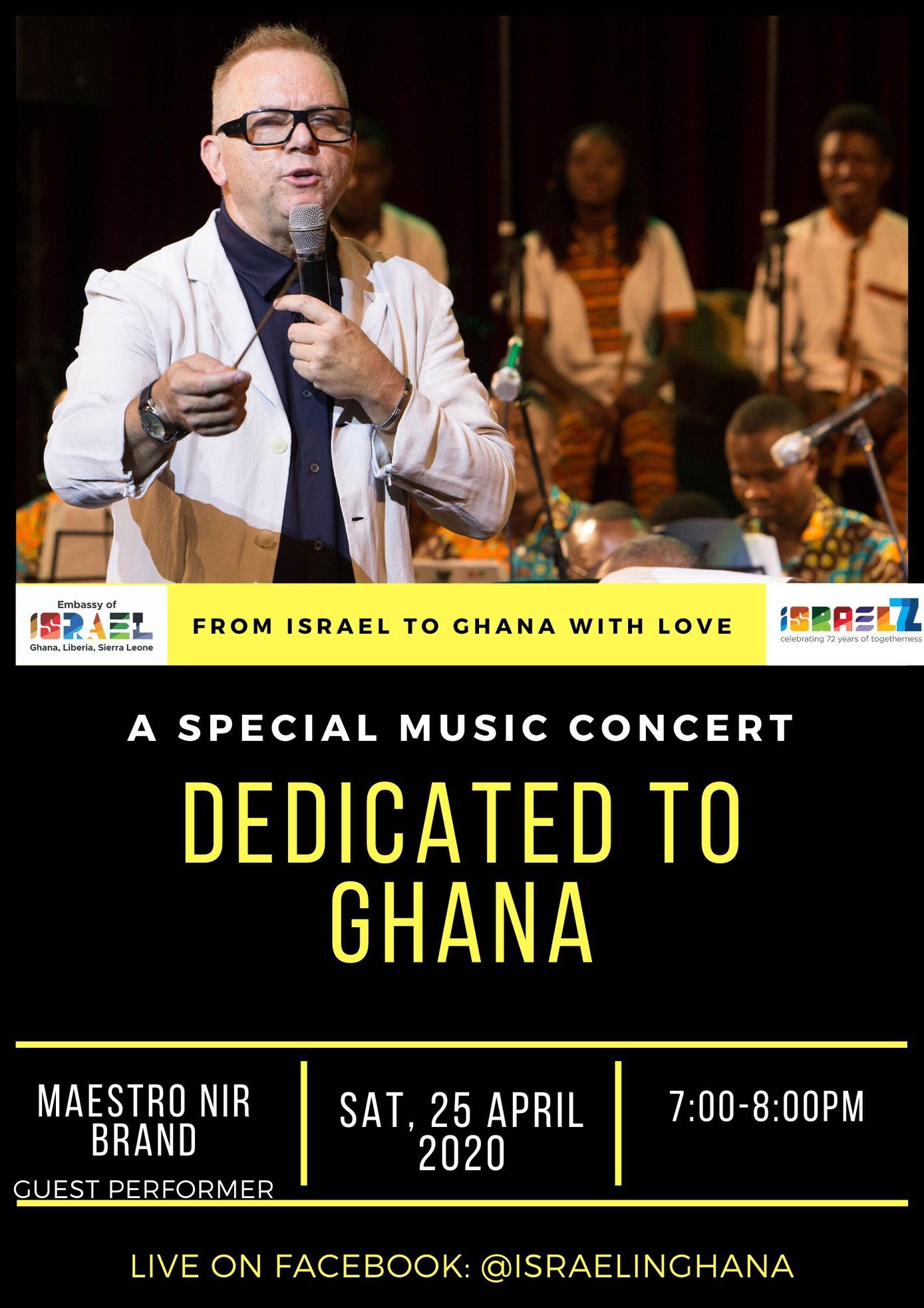 Israel’s Embassy to hold a special concert for Ghana