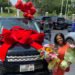 Nana Aba Anamoah receives a brand new Range Rover as a birthday gift