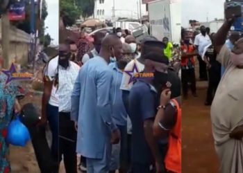 Parents storms Accra Girls SHS to pick up wards after 6 students tested positive for Coronavirus