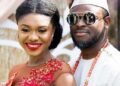 Becca and her husband Oluwatobi Sanni celebrate 2nd wedding anniversary. He writes a love message to Becca(See)