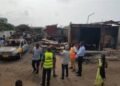 Squatters at Lartebiorkorshie Town Council area displaced after fire destroys 3 kiosks, other structures
