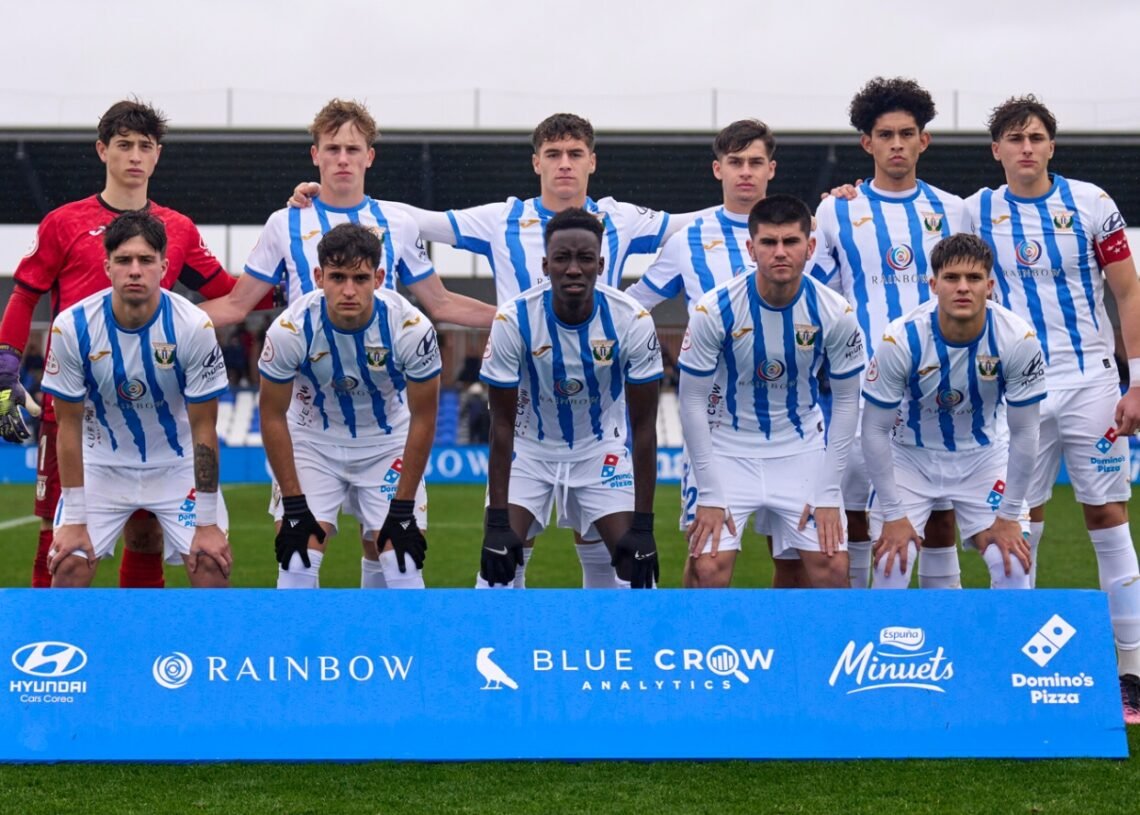 Ghana’s rising star, Kelvin Awuah Abanga, shines for Leganés Sub 19 Soccer Team.
