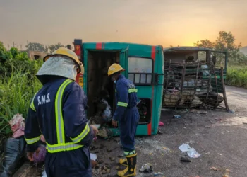 15 Dead, 25 Injured in Head-On Crash at Peki-Tsame as Two Babies Lose Their Mothers