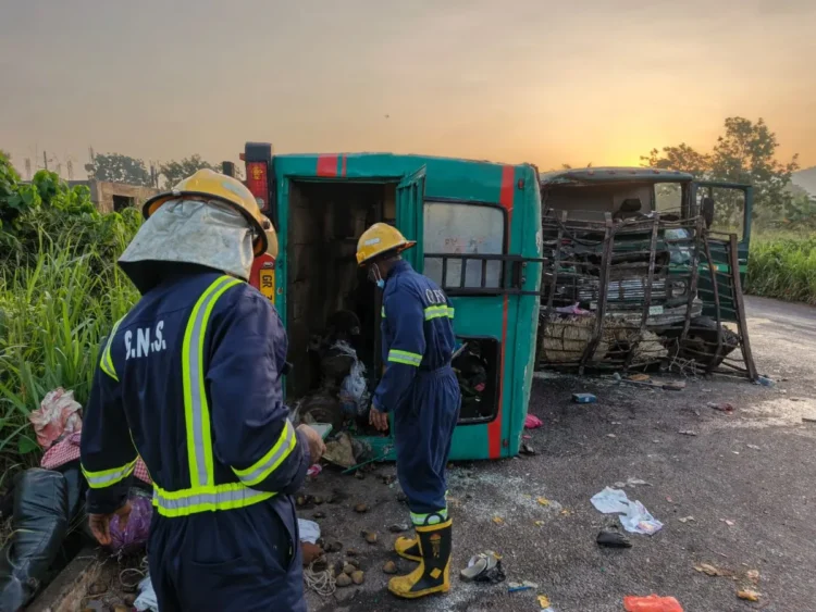 15 Dead, 25 Injured in Head-On Crash at Peki-Tsame as Two Babies Lose Their Mothers